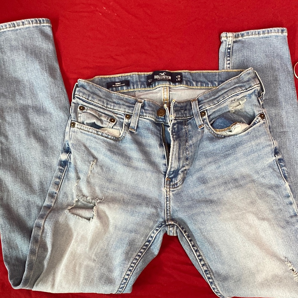 Hollister w28 l30 jenas skinny